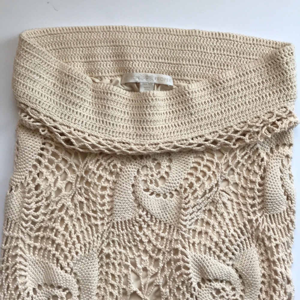 🌵BOSTON PROPER CROCHET DRESS